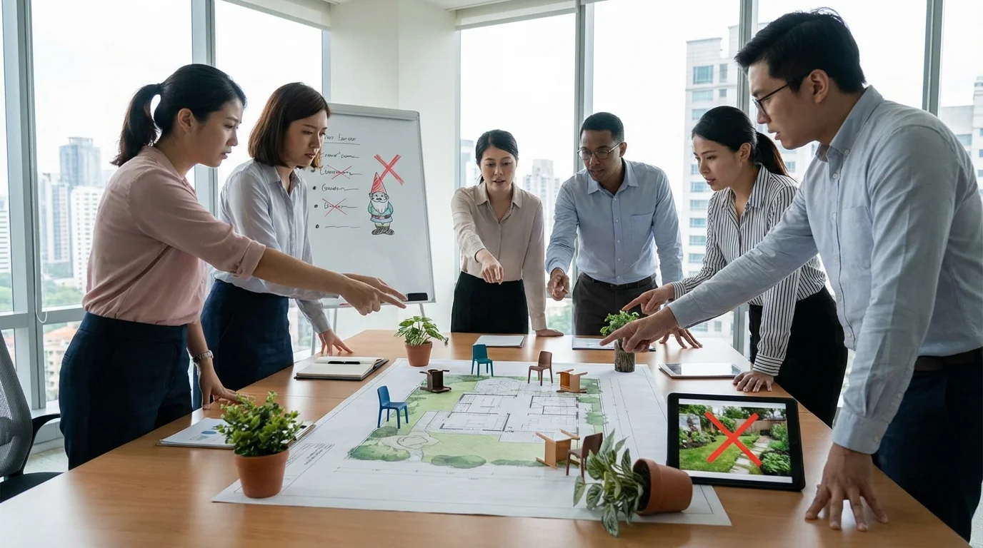 10 Errori da Evitare Quando Arredate il Vostro Giardino