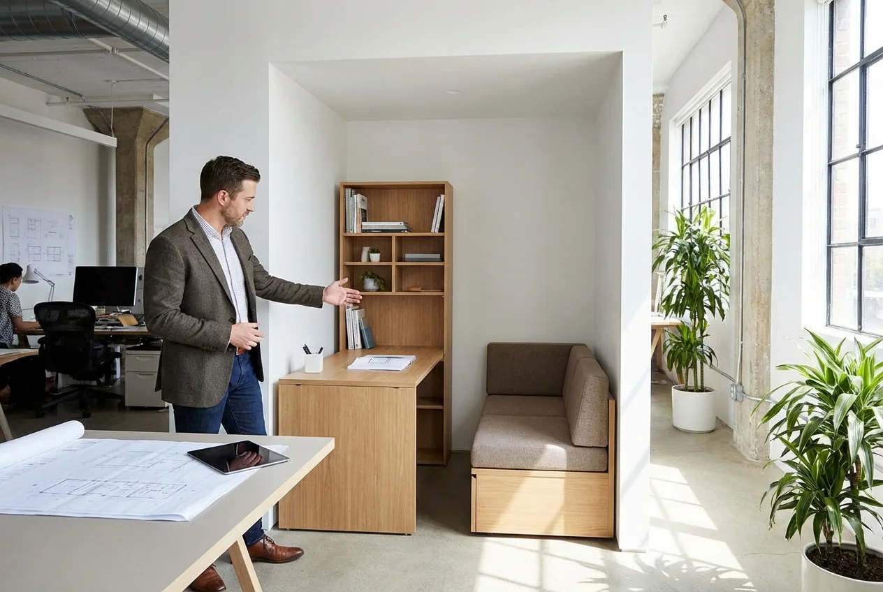 L'Importanza del Multifunzionale nei Piccoli Spazi — illustrazione