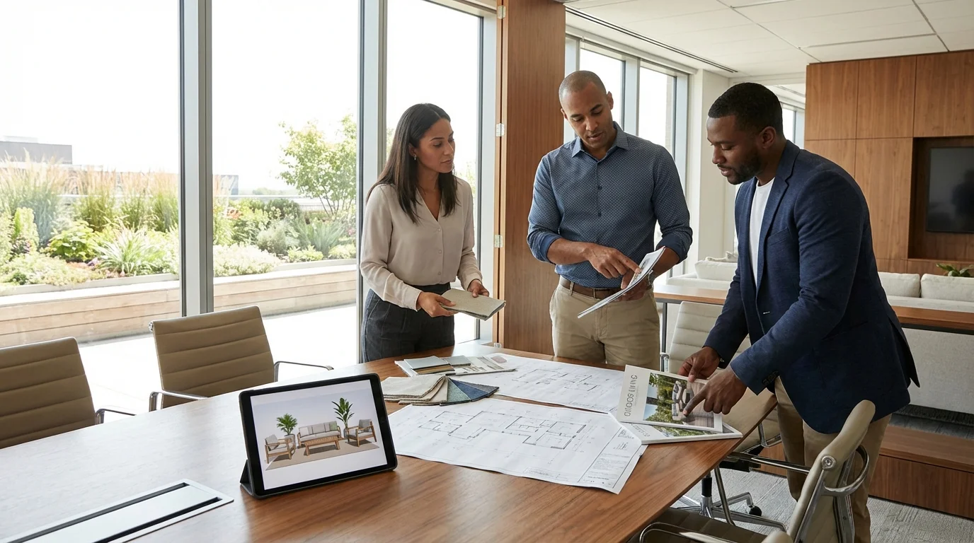 Scegliere l'Arredamento Giusto per il Tuo Giardino — illustrazione