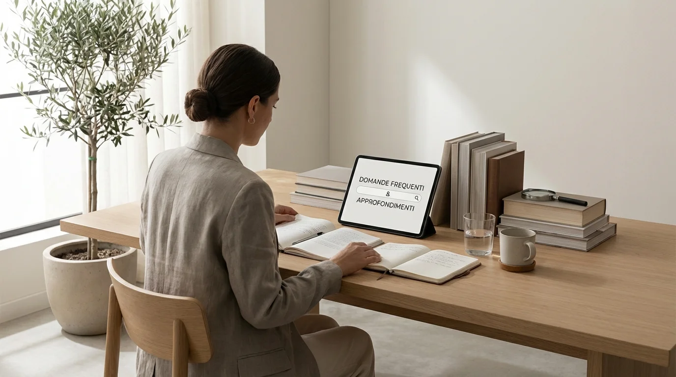 Domande frequenti e approfondimenti — immagine copertina